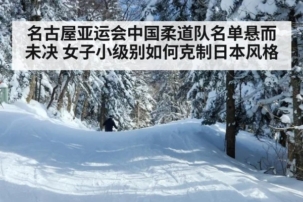 名古屋亚运会中国柔道队名单悬而未决 女子小级别如何克制日本风格